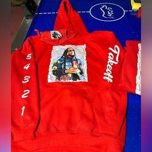 Takeoff hoodie socks and mask